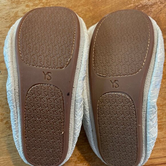 Yosi Samra YS Ballet Foldable Flat Silver Girls Y3 - Picture 4 of 8